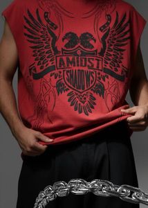 Unisex Genrage Red Vest