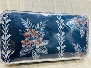 Beautiful 5 Piece Double Bedsheet With 2 Cushions