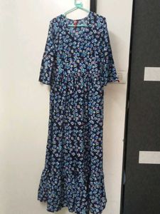 Floral Print Maxi Dress