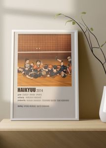 Haikyuu 2014 Framed Art