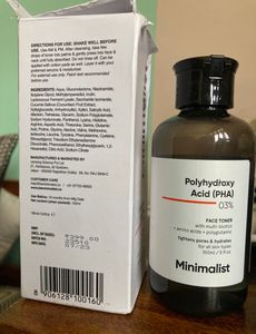 Minimalist PHA Toner 3%