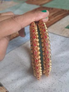 Bangles Two Colours Red And Green