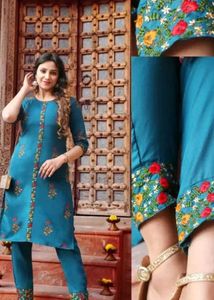 Embroidered Kurta Set