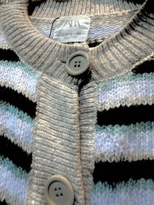 Striped Knit Cardigan🌸