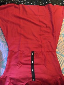 Women’s Red Anarkali Kurta