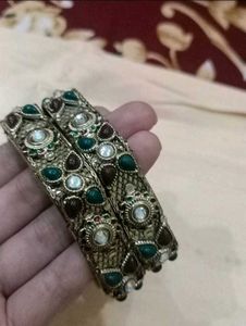 Beautiful Polki  Jadau Kangan