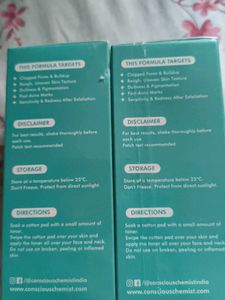 Conscious Chemist Blackhead Melting Water