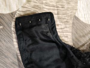 Elegant Black Net Blouse