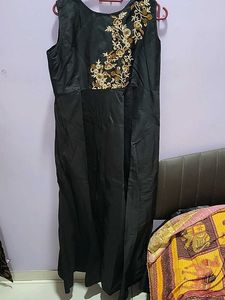 Elegant Black Ethnic Gown