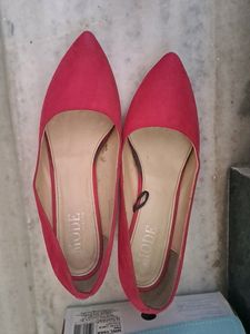 Mode Red Tape London Pink Pencil Heels