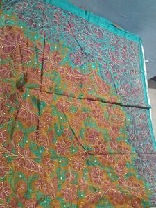 Floral Print Saree