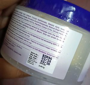 Bumps Clearing Scrub