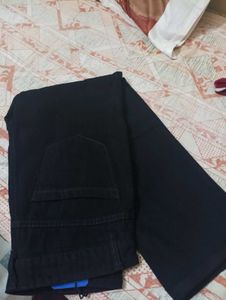 Black Denim Pants