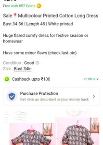 Buy1 Get 1 Free Kurta🎉 (Women's)