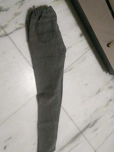 Grey Jeans For 13 to 14 Years Old Girls.