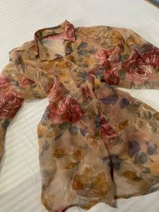 Floral Soft Shirt / Dress