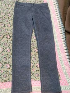 Men's Grey Casual Pants