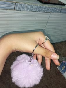Lavender Colour Keyring