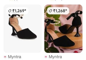 Elegant Black Heels with Pearl Detail