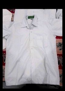 Classic White Men's Shirt