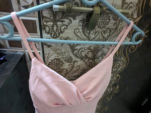 pink coquette mini dress