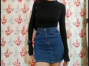 Fitted Body Cone Skirt 👖🐳🦭🐚💌🐦🐬