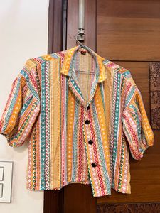 Striped Short Sleeve Shirt