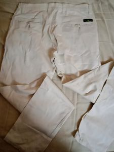 Cream Color Causal Trouser