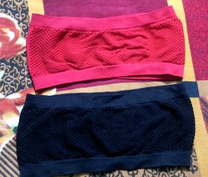 Red &amp; Black Bra (Free Size)