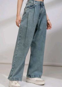 WIDE DENIM JEANS
