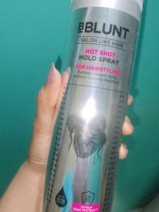 Bblunt hotshot hold spray💇🏻‍♀️✨