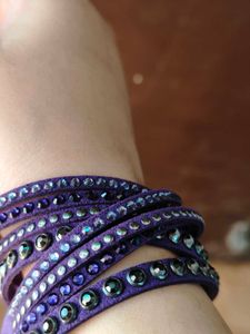 Slake Rock Purple Bracelet - SWAROVSKI