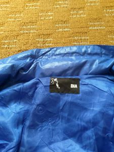 DIA BLUE PUFFER JACKET
