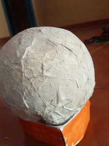Paper Mache Moon