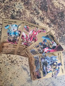 Fake Pokemon x Avengers Custom Card Set