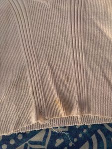 Ribbed V-Neck Crop Top