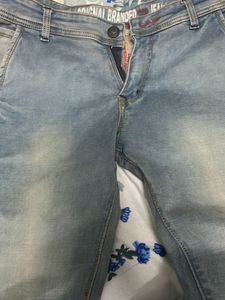 Light Wash Denim Jeans