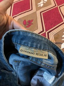 GIORDANO Straight Fit Jean For Men🎀✅🙋‍♂️