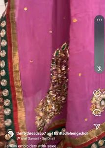 Zari  Wark Saree