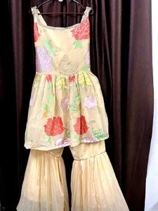 Heavy Sharara Work Suit On Sale