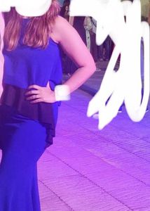 AND Blue Dress + Free Passport Holder New