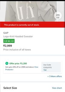 Gap Hooded Sweater