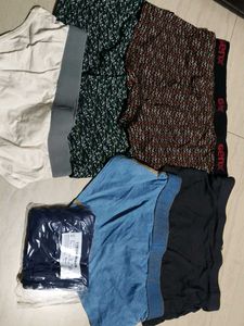 Combo Of Branded Trunks And Briefs