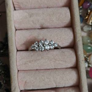 Sparkling Silver Ring
