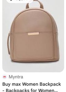 Women Nude Max Back Pack
