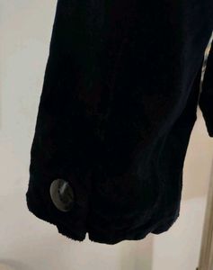 Vintage Velvet Collarless Jacket