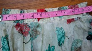 Leaf Print Ethnic Skirt