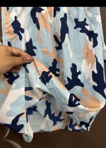 Multiprint Crop Top