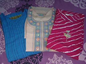 3 Kurta's Combo