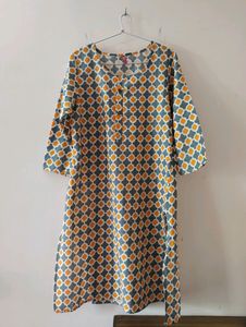 Printed Straight Kurta